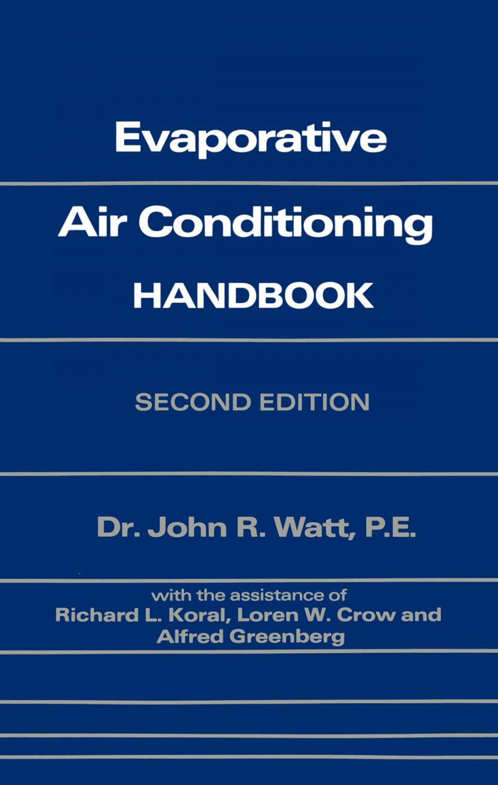 Big bigCover of Evaporative Air Conditioning Handbook