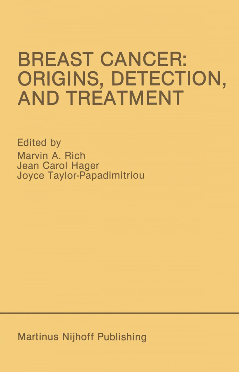 Big bigCover of Breast Cancer: Origins, Detection, and Treatment