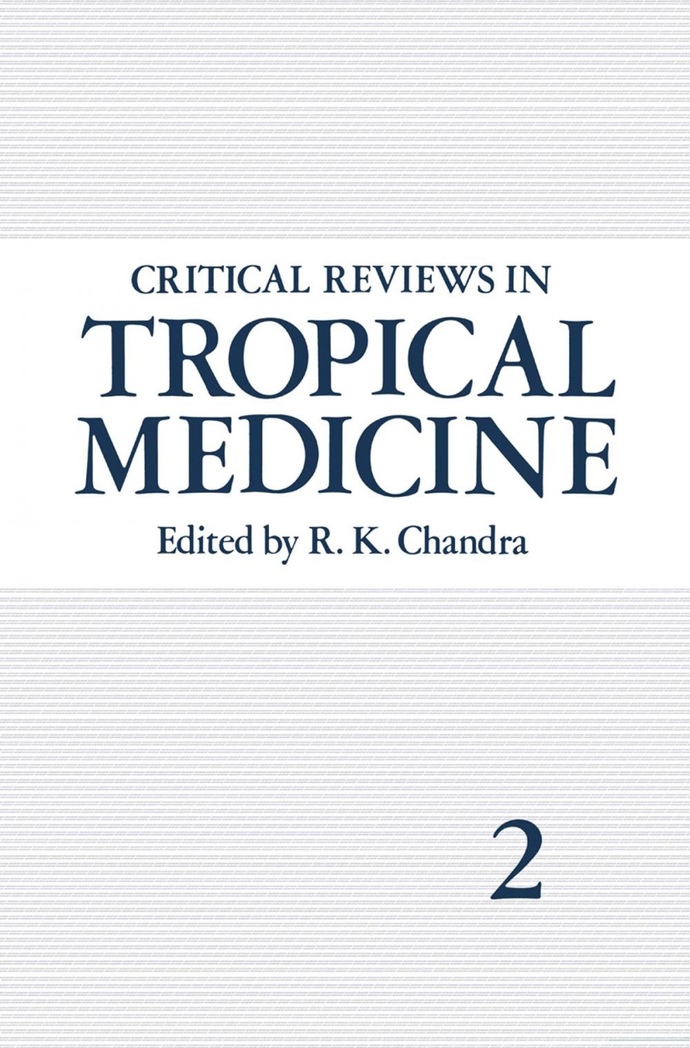 Big bigCover of Critical Reviews in Tropical Medicine