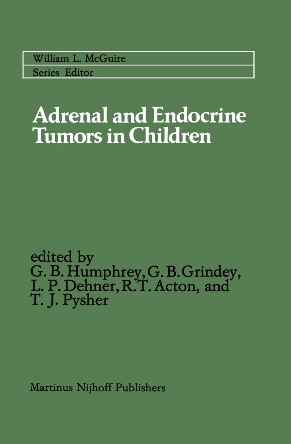 Big bigCover of Adrenal and Endocrine Tumors in Children