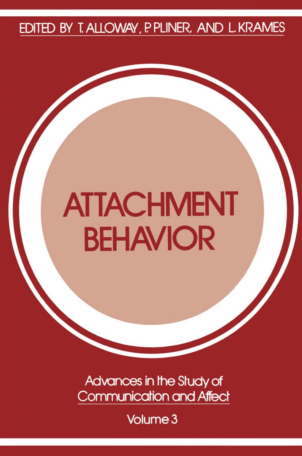 Big bigCover of Attachment Behavior