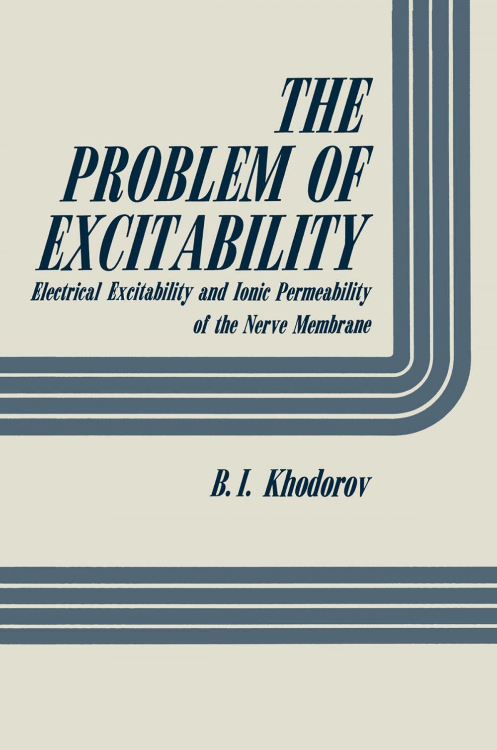 Big bigCover of The Problem of Excitability