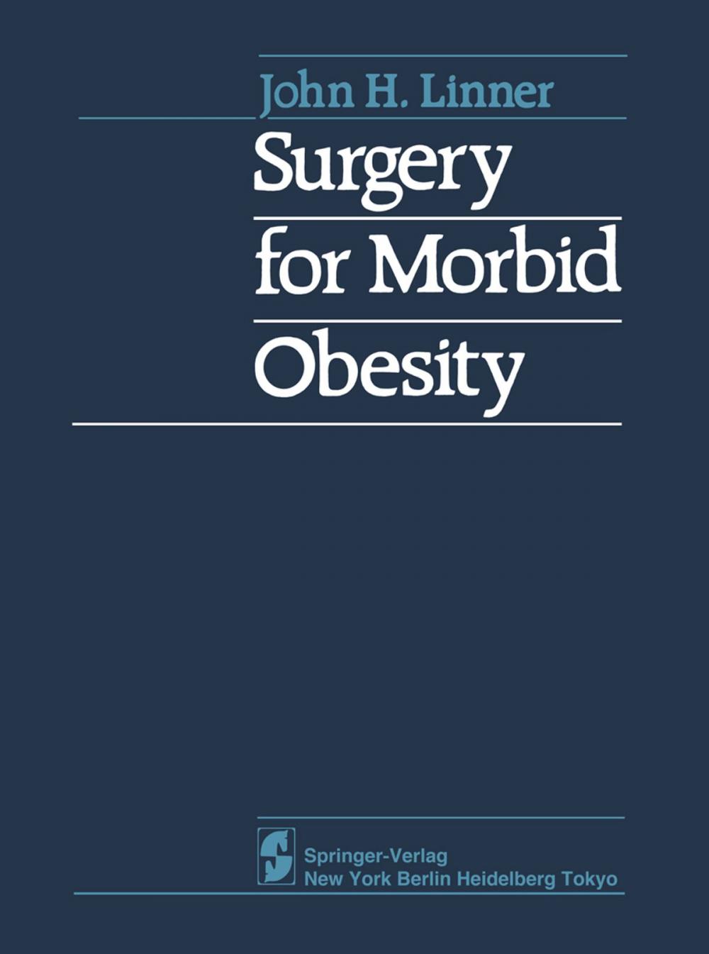 Big bigCover of Surgery for Morbid Obesity