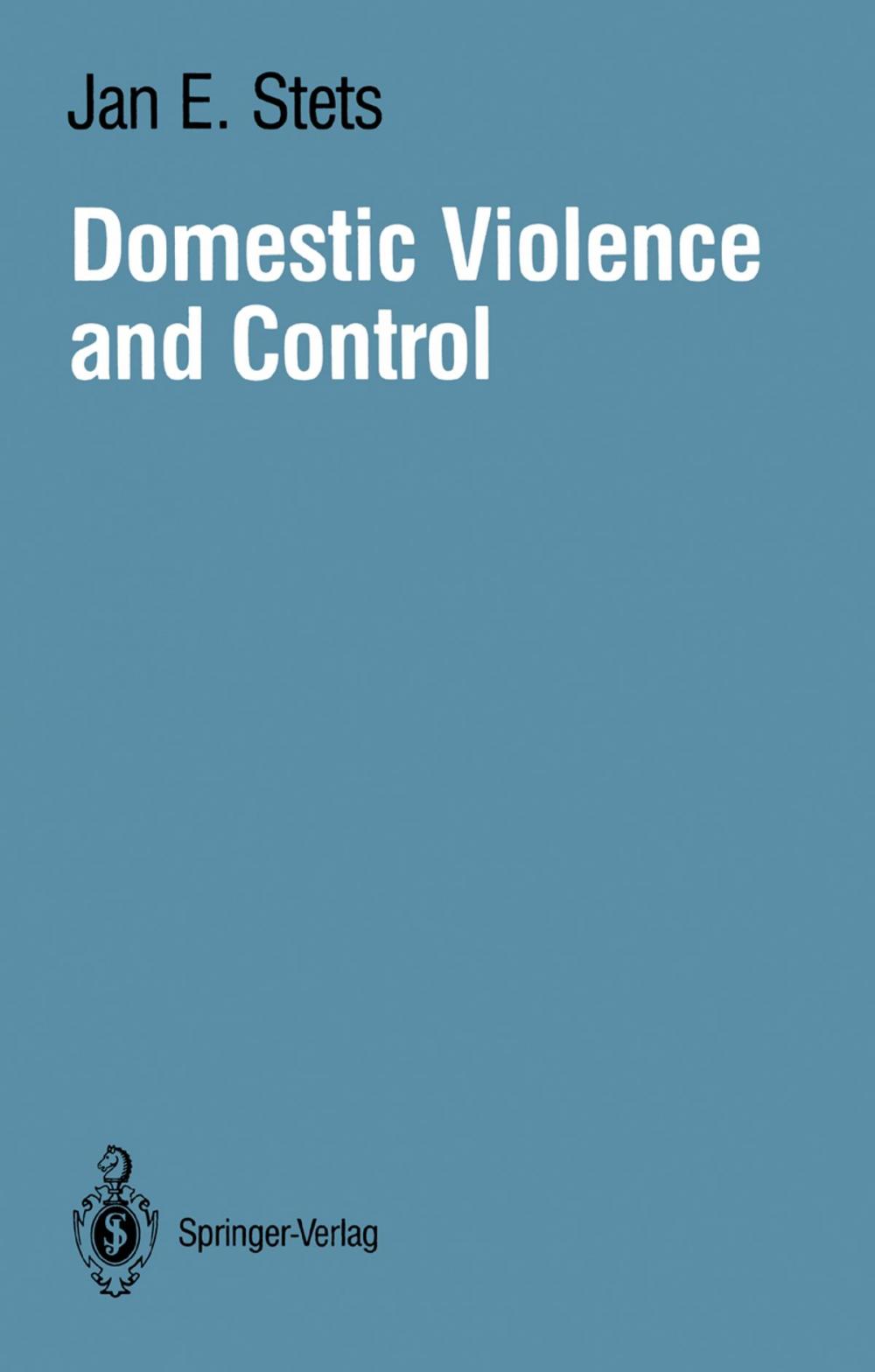 Big bigCover of Domestic Violence and Control