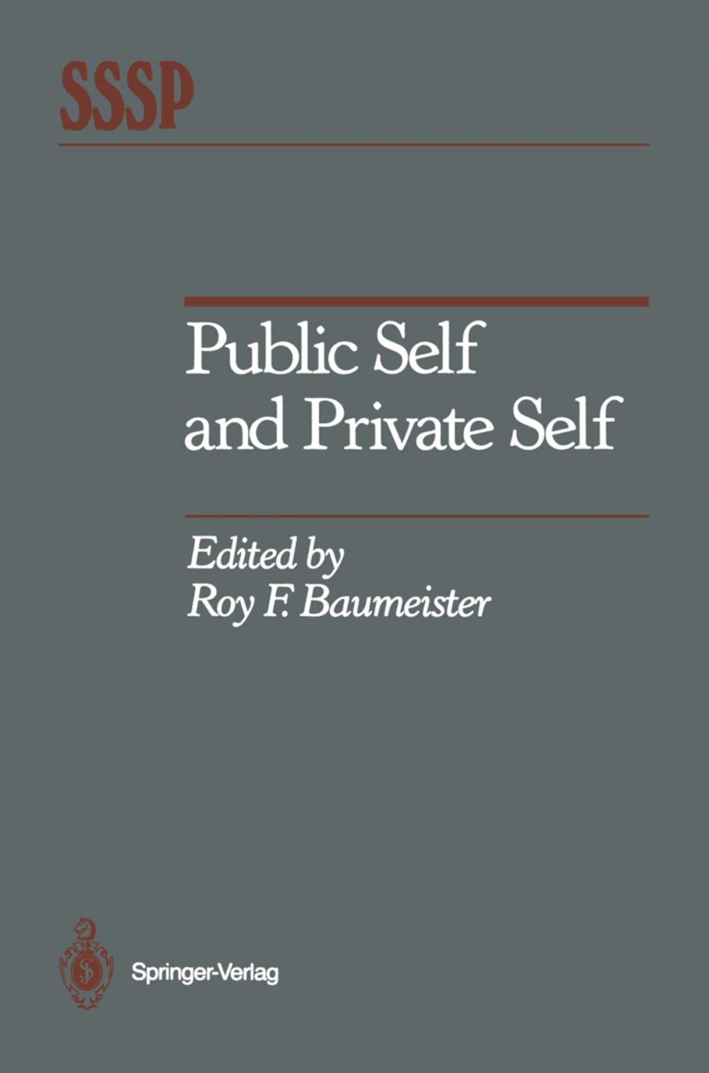 Big bigCover of Public Self and Private Self