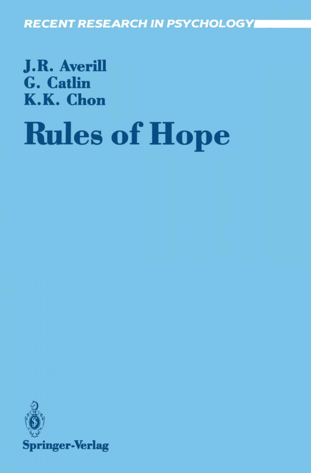 Big bigCover of Rules of Hope