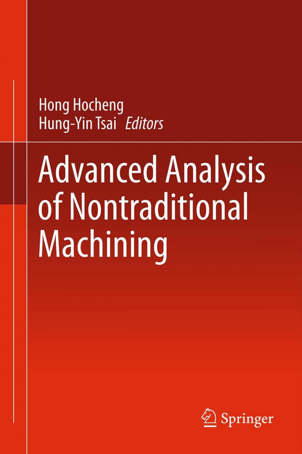 Big bigCover of Advanced Analysis of Nontraditional Machining