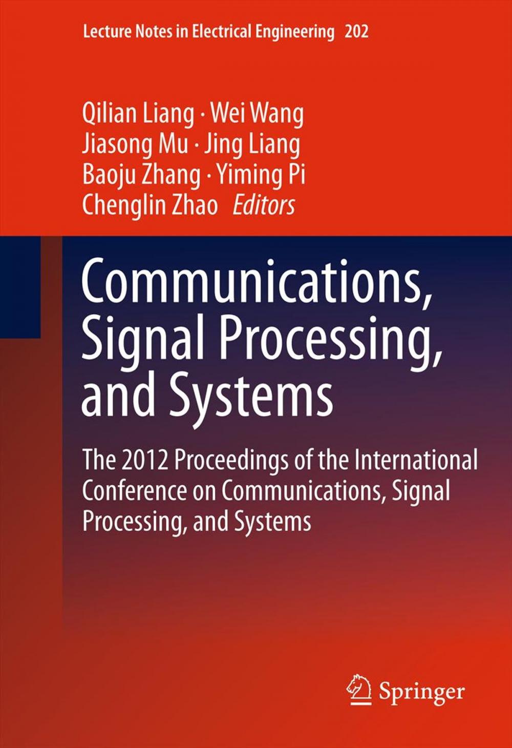 Big bigCover of Communications, Signal Processing, and Systems