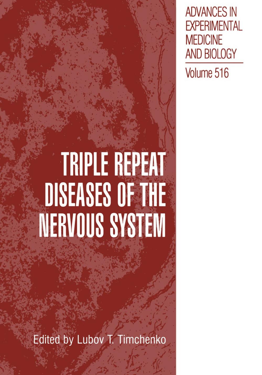 Big bigCover of Triple Repeat Diseases of the Nervous Systems