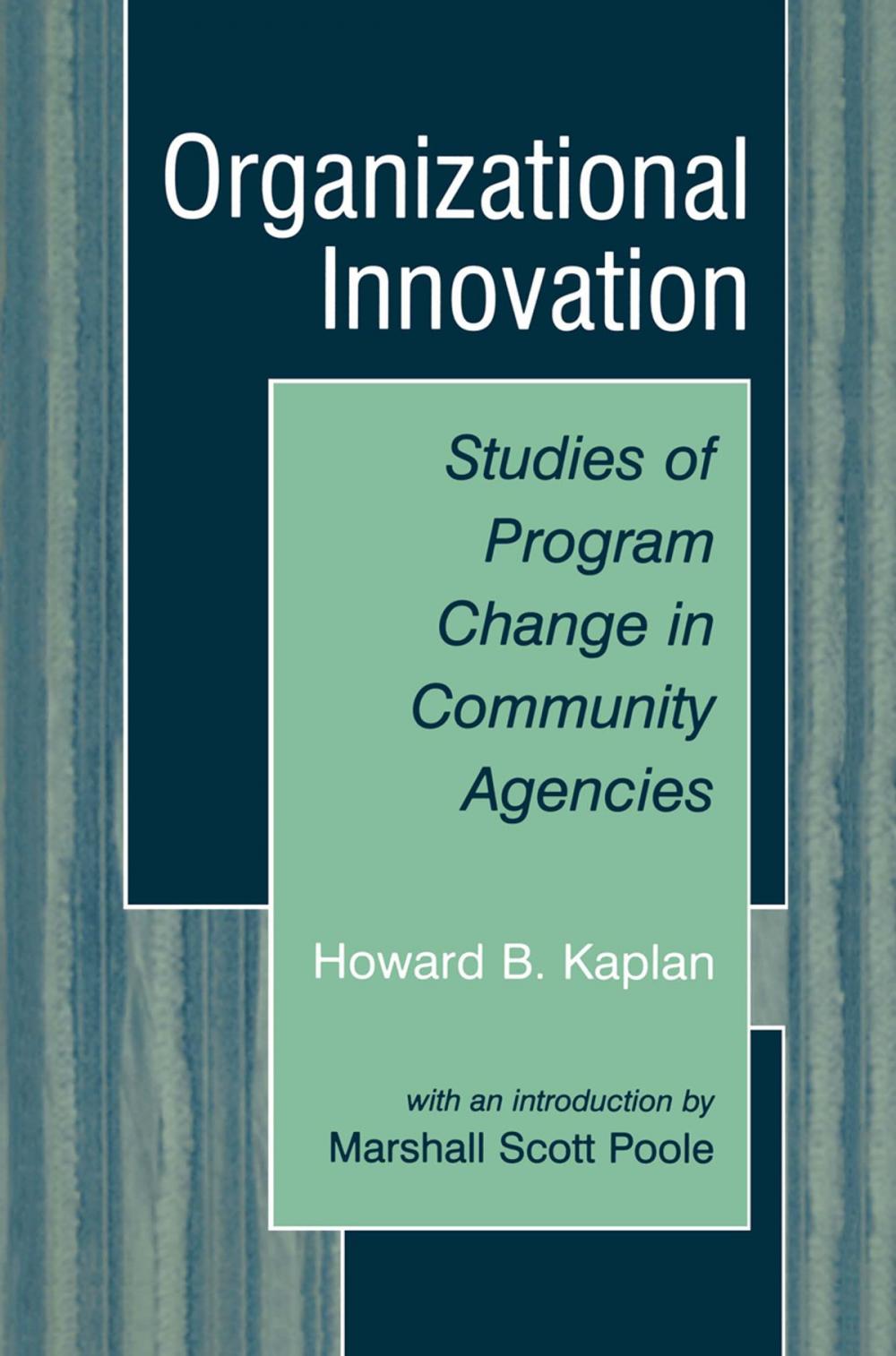 Big bigCover of Organizational Innovation