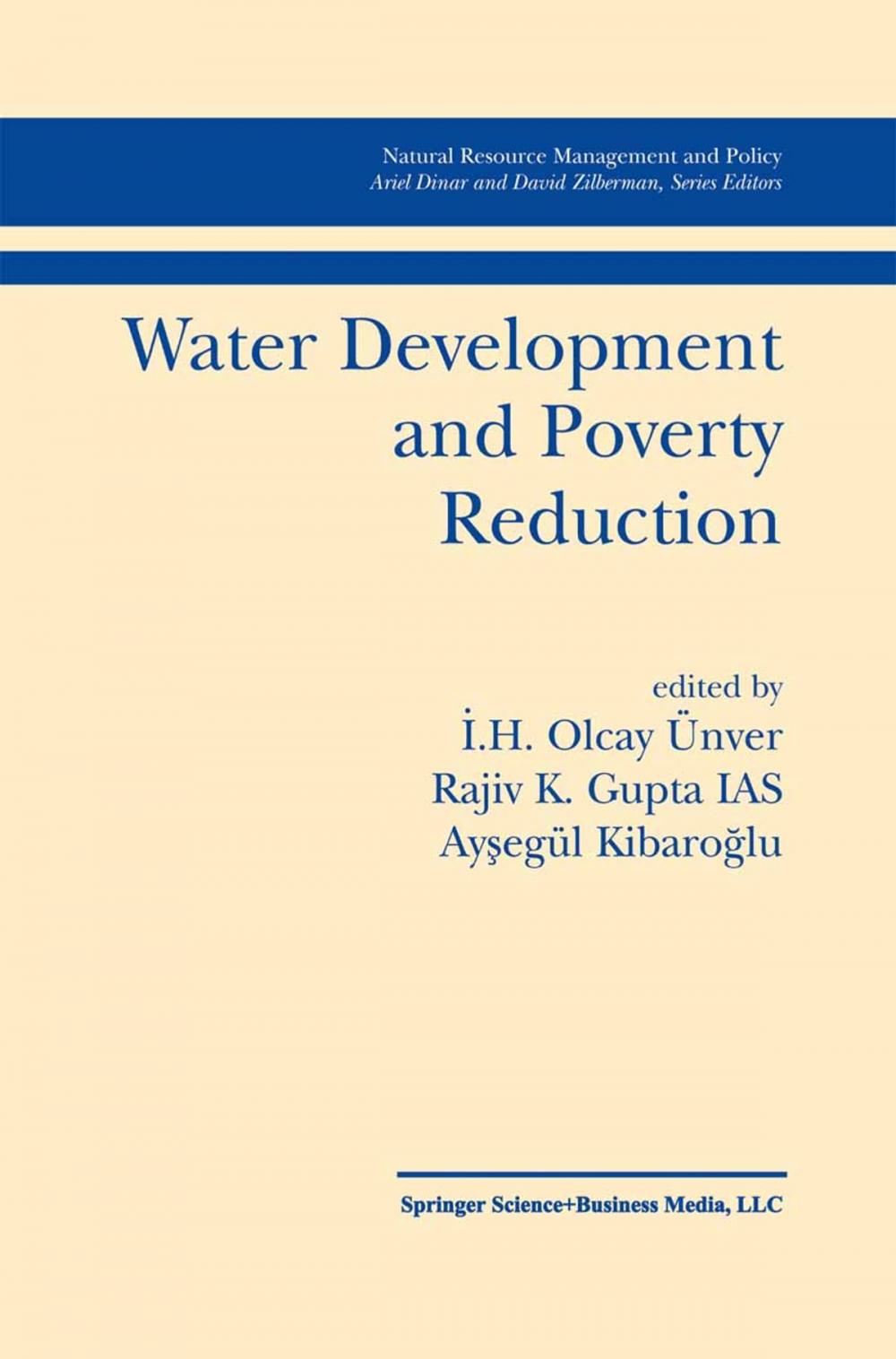 Big bigCover of Water Development and Poverty Reduction