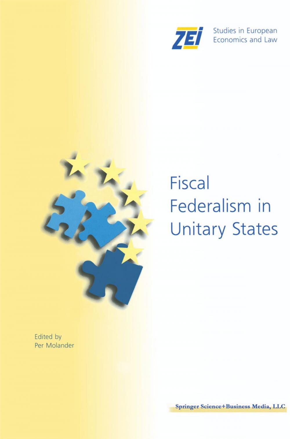 Big bigCover of Fiscal Federalism in Unitary States