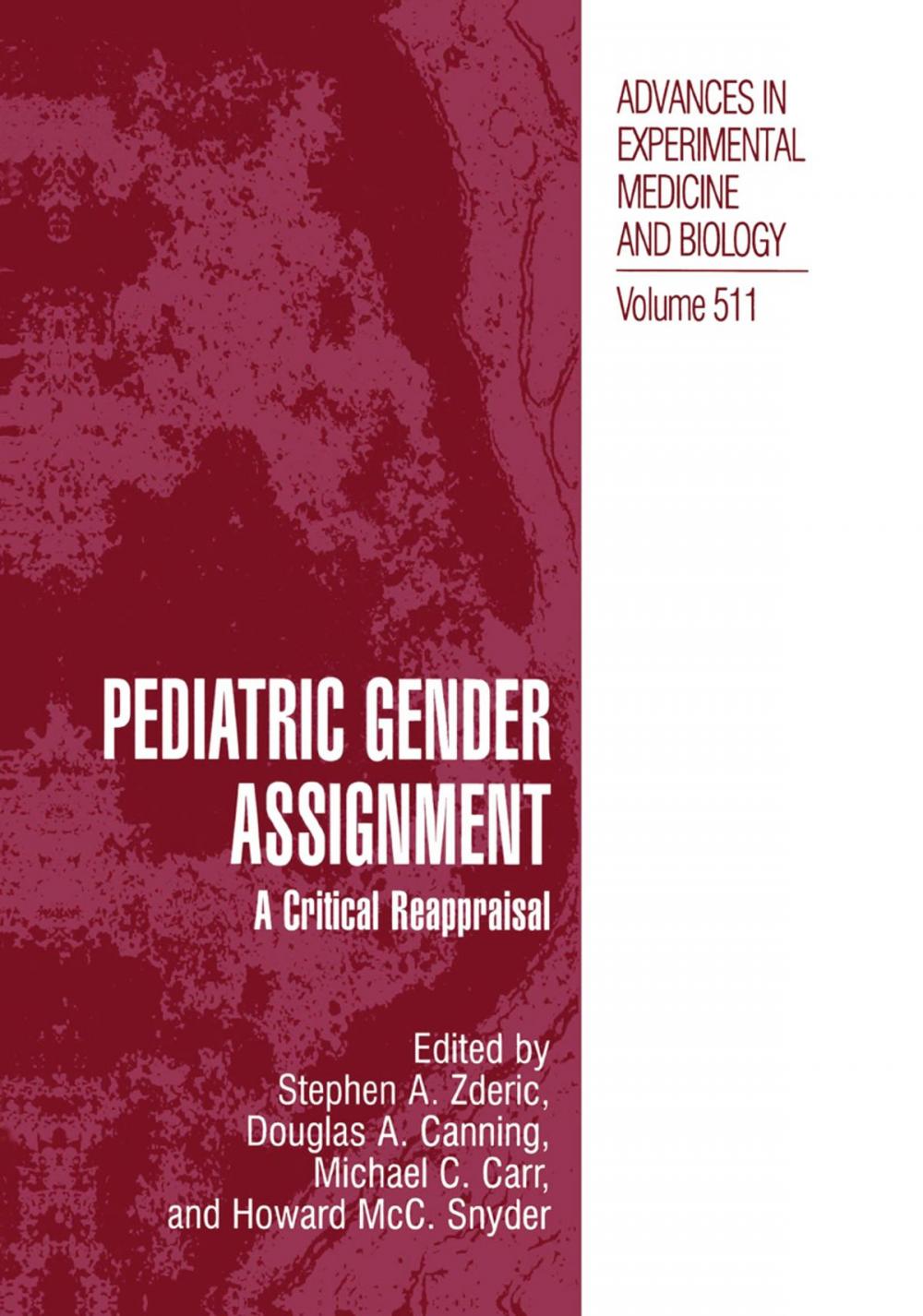 Big bigCover of Pediatric Gender Assignment