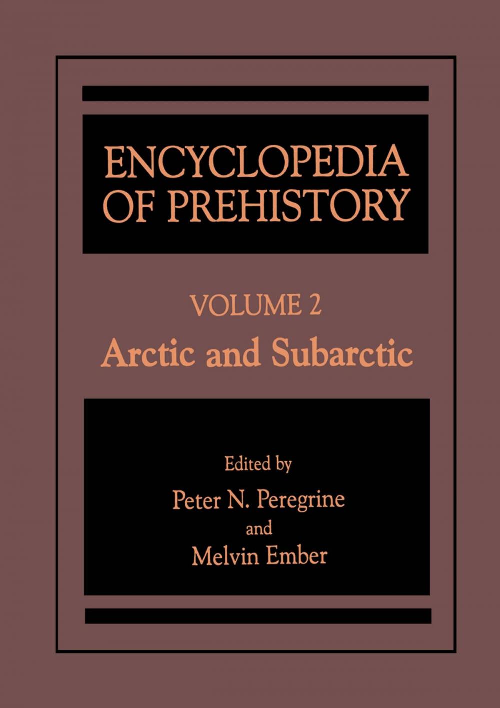 Big bigCover of Encyclopedia of Prehistory