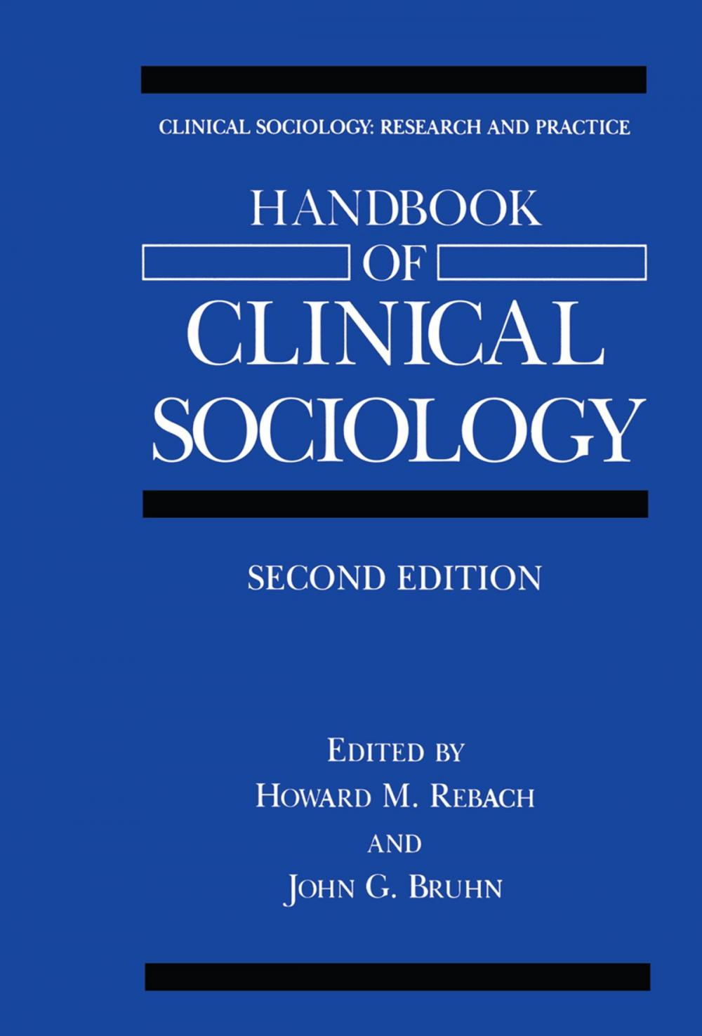 Big bigCover of Handbook of Clinical Sociology