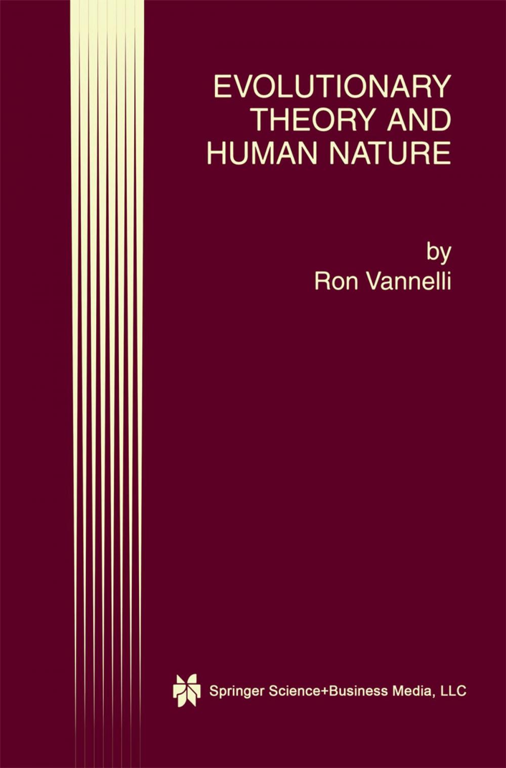 Big bigCover of Evolutionary Theory and Human Nature