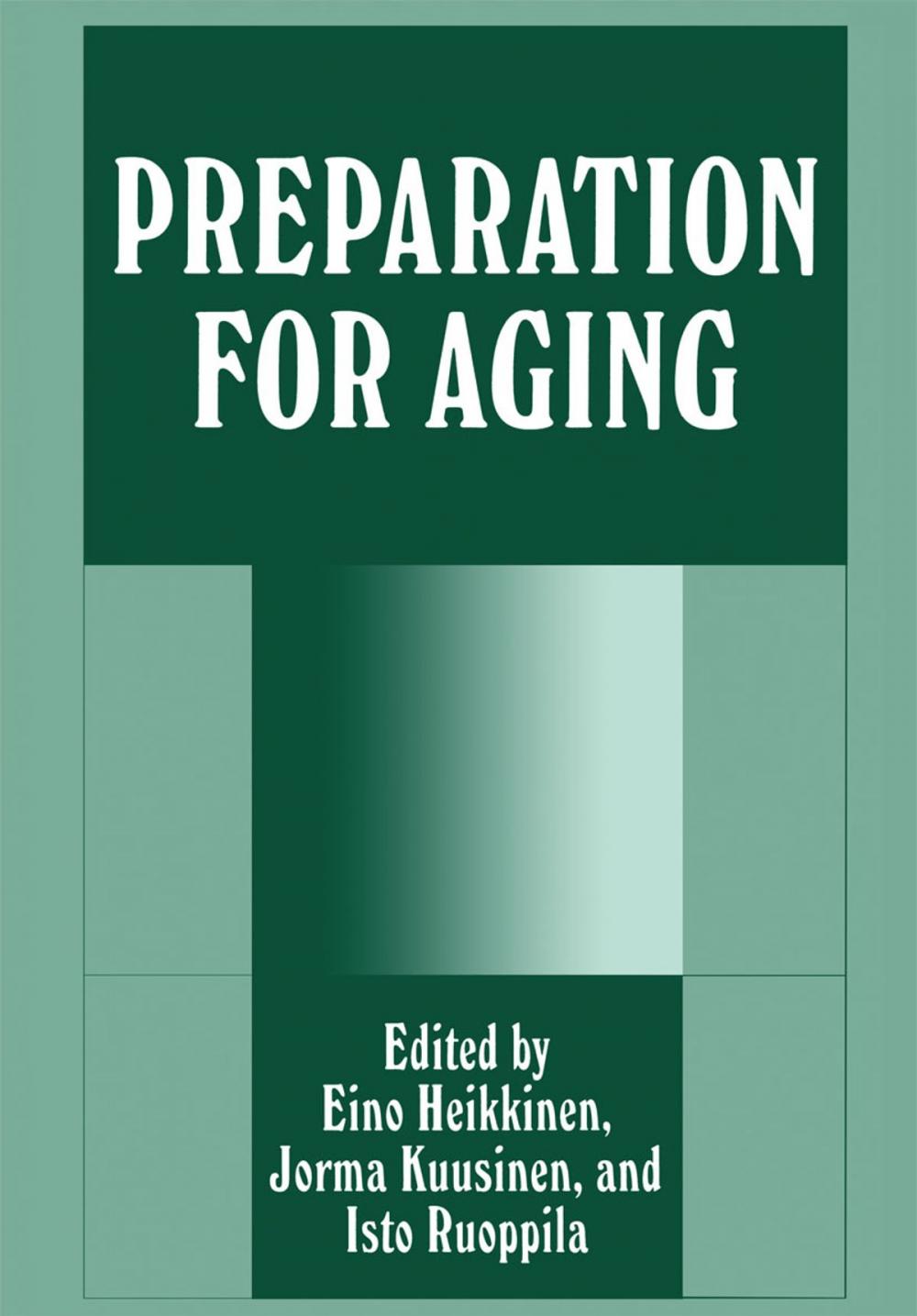 Big bigCover of Preparation for Aging