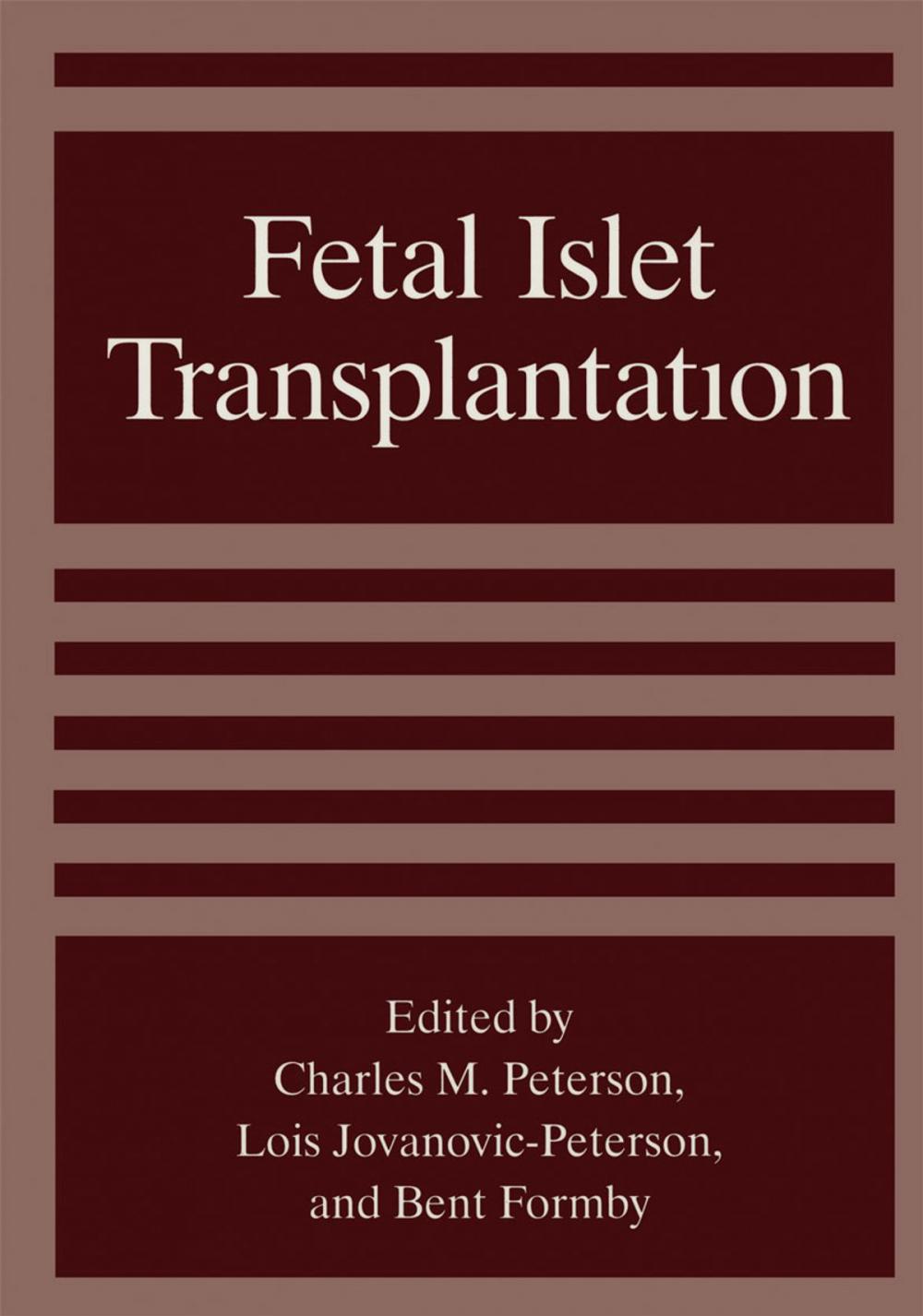 Big bigCover of Fetal Islet Transplantation