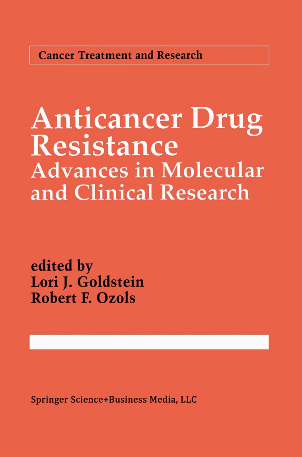 Big bigCover of Anticancer Drug Resistance