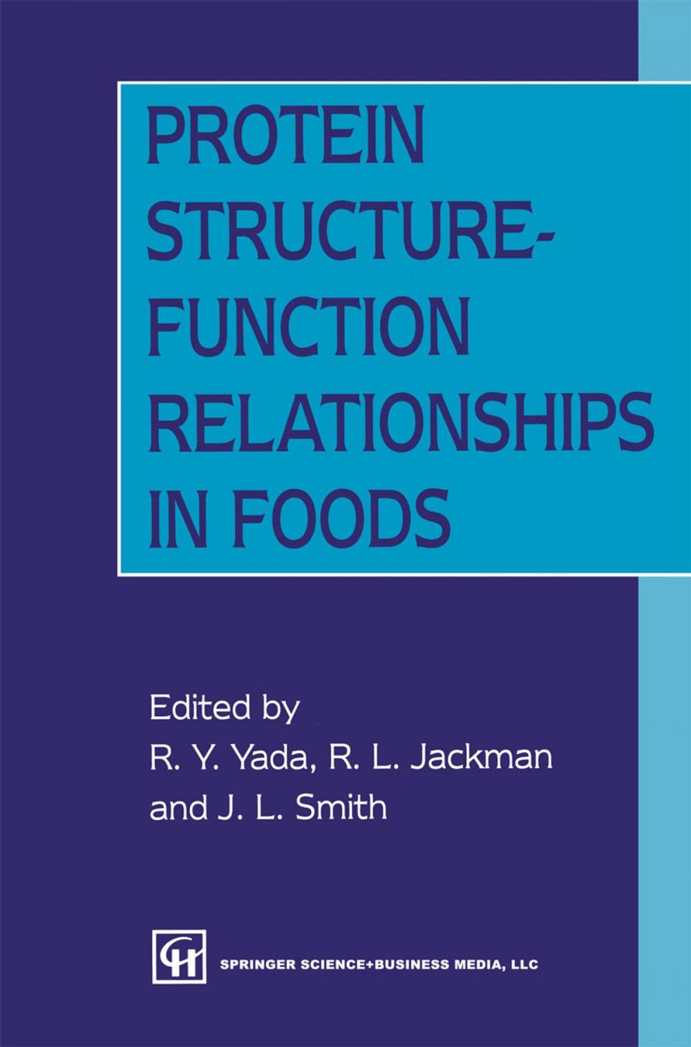 Big bigCover of Protein Structure-Function Relationships in Foods