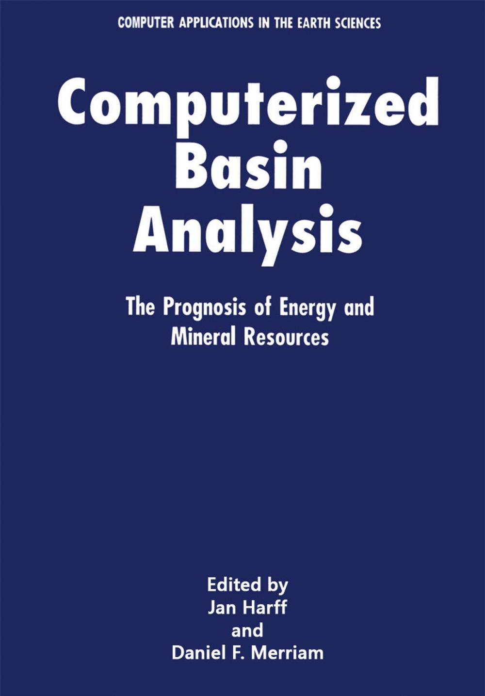 Big bigCover of Computerized Basin Analysis