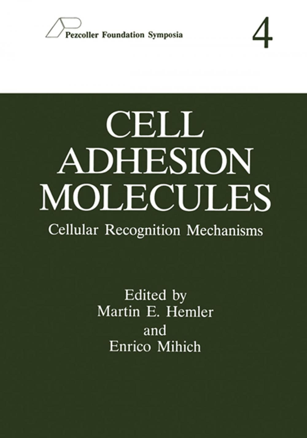 Big bigCover of Cell Adhesion Molecules