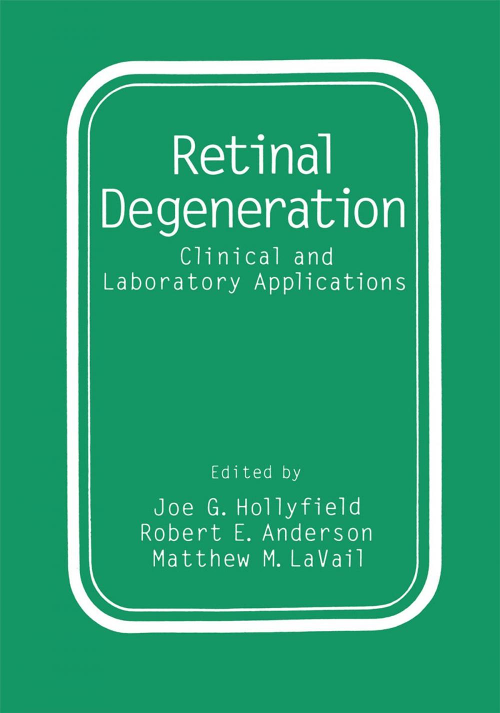 Big bigCover of Retinal Degeneration