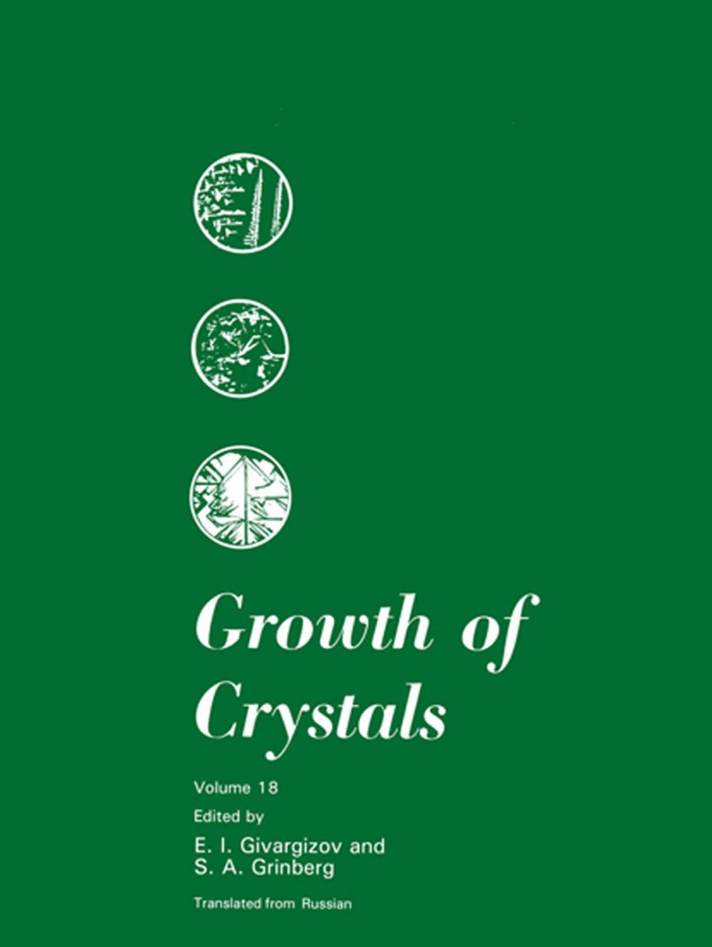 Big bigCover of Growth of Crystals