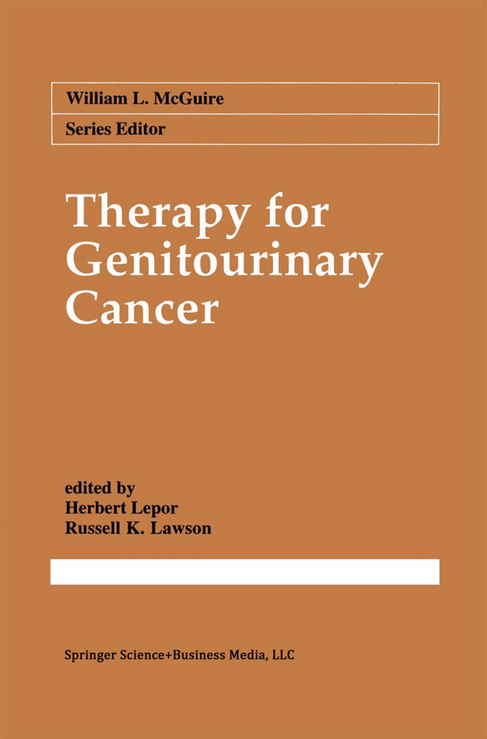 Big bigCover of Therapy for Genitourinary Cancer