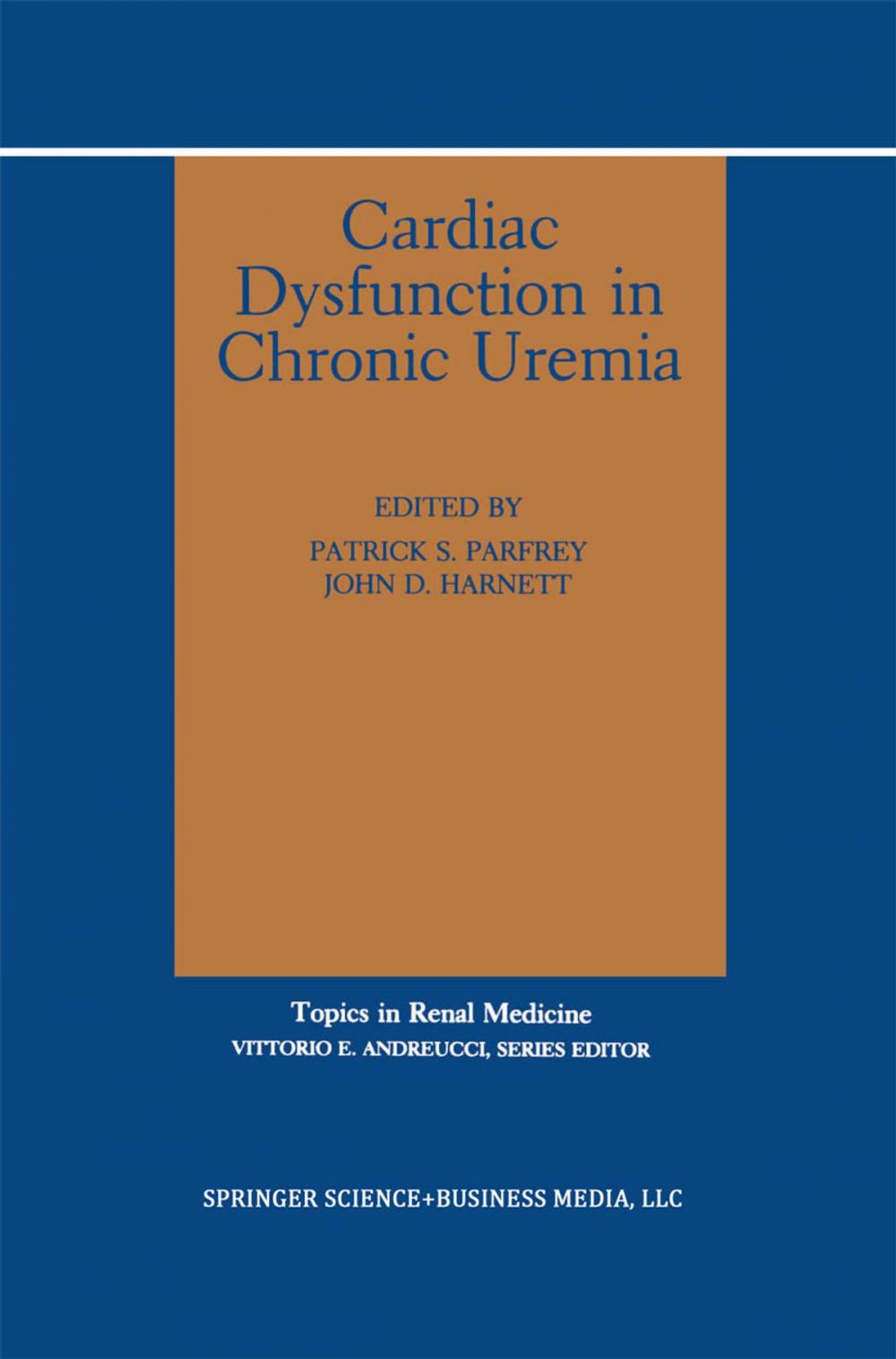 Big bigCover of Cardiac Dysfunction in Chronic Uremia