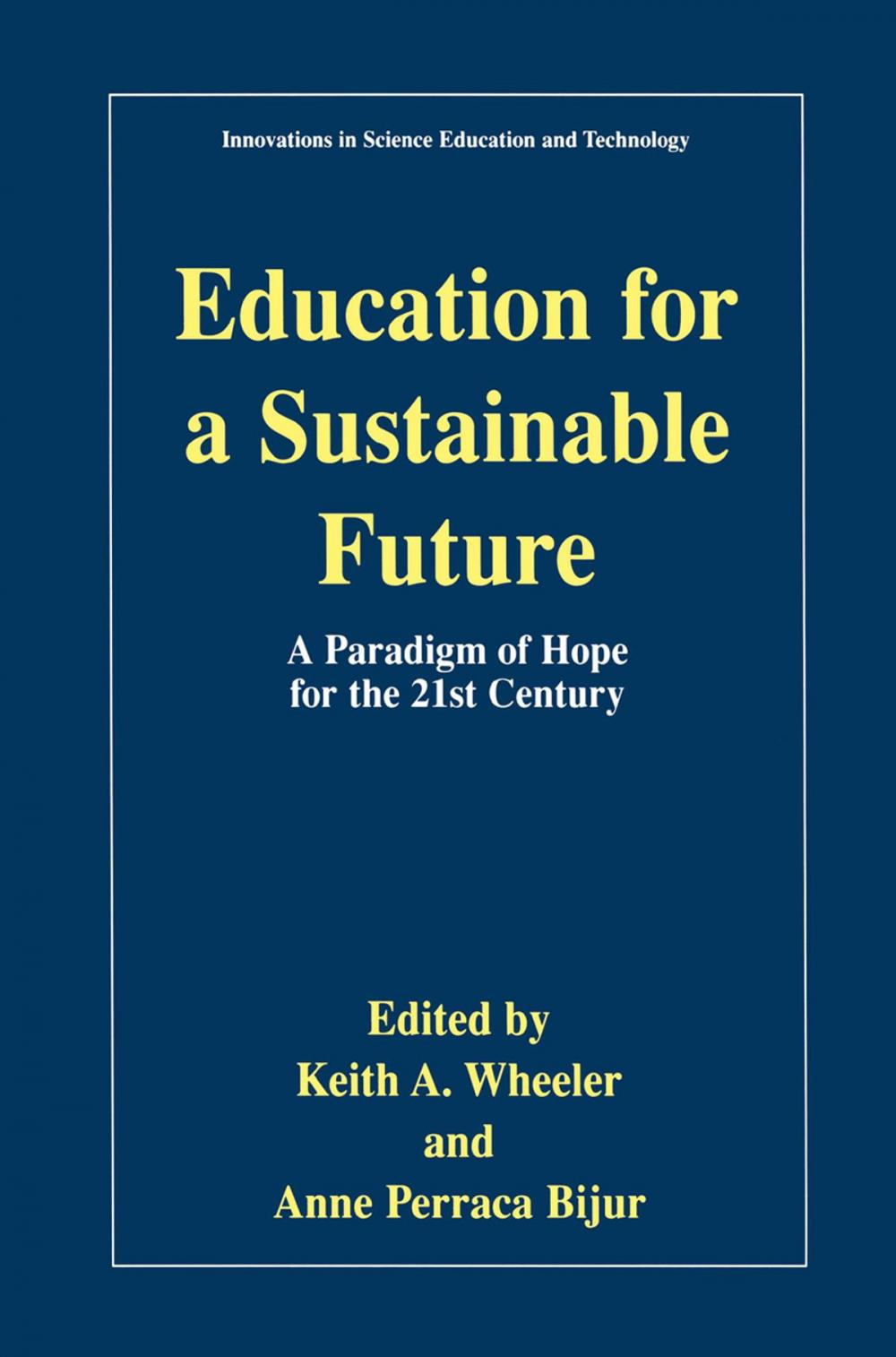 Big bigCover of Education for a Sustainable Future