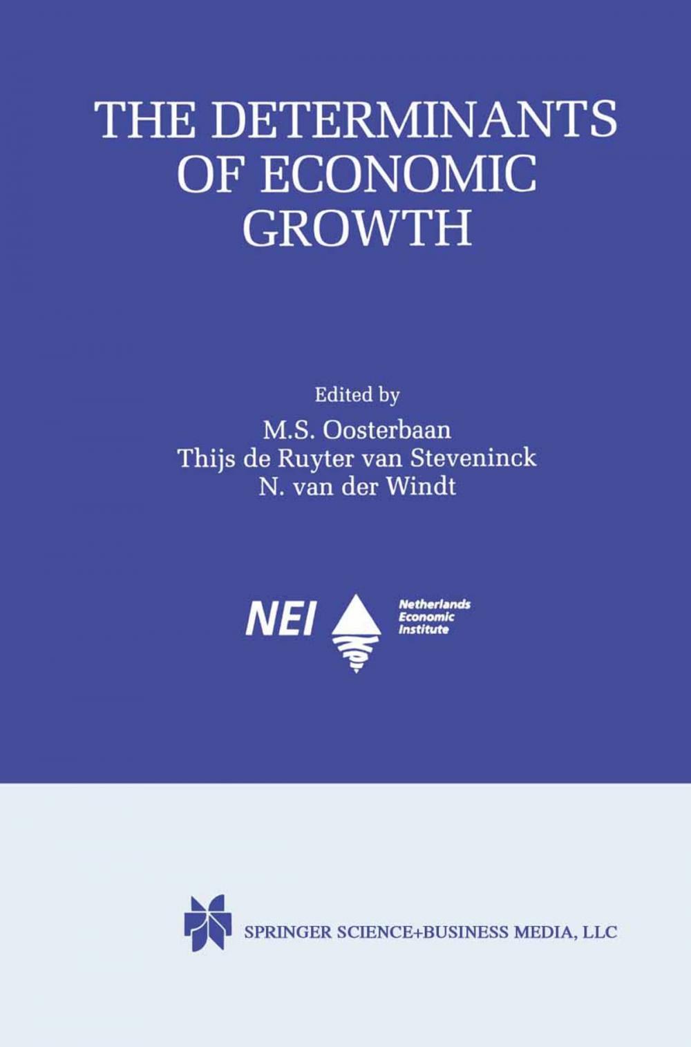 Big bigCover of The Determinants of Economic Growth