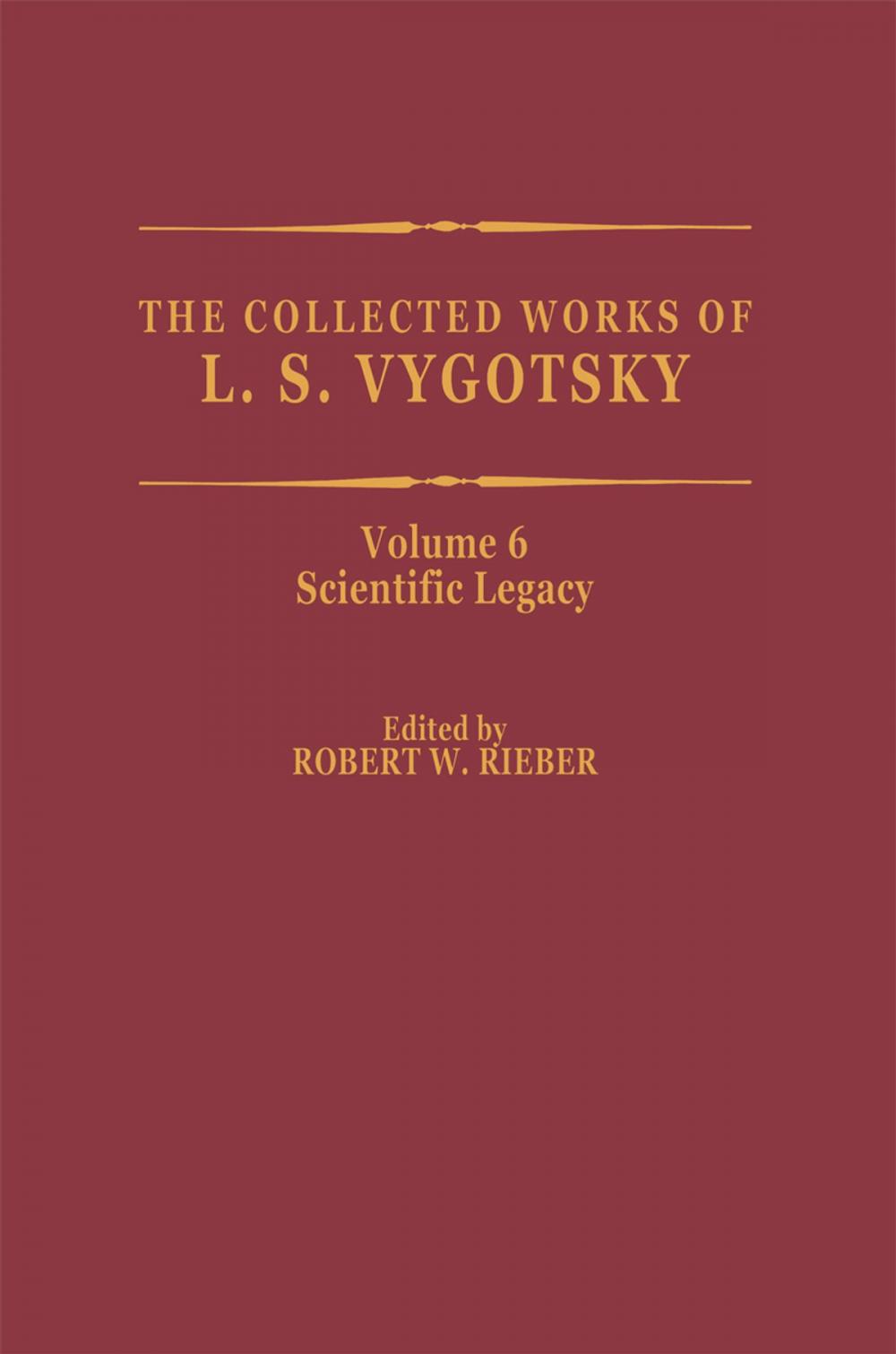 Big bigCover of The Collected Works of L. S. Vygotsky