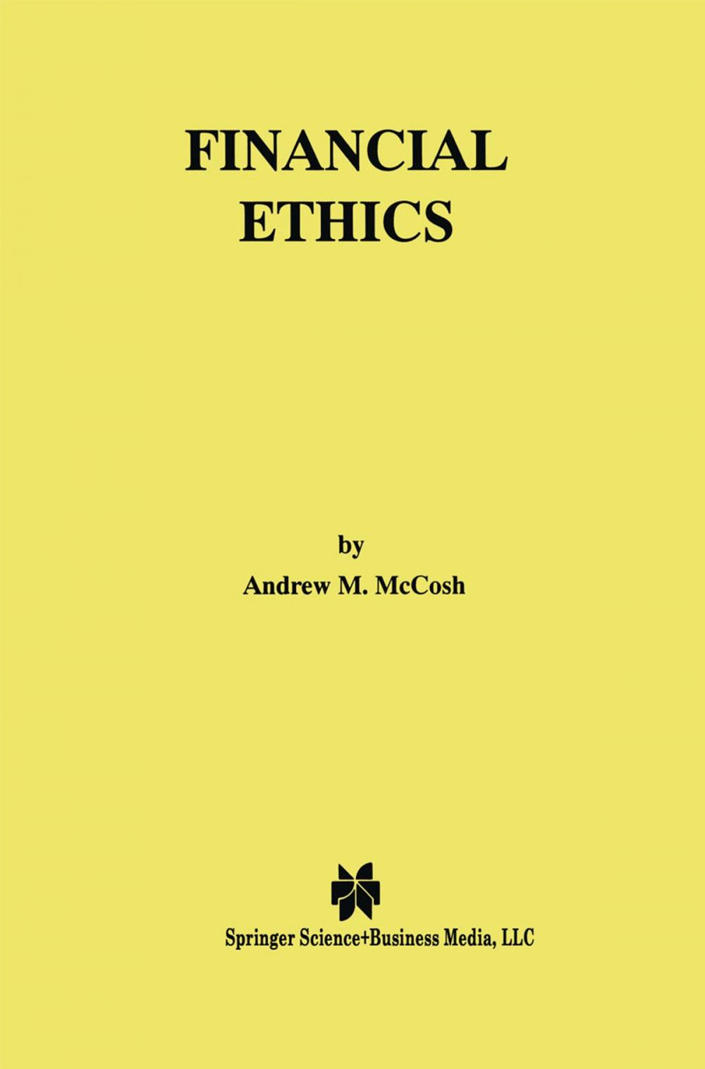 Big bigCover of Financial Ethics