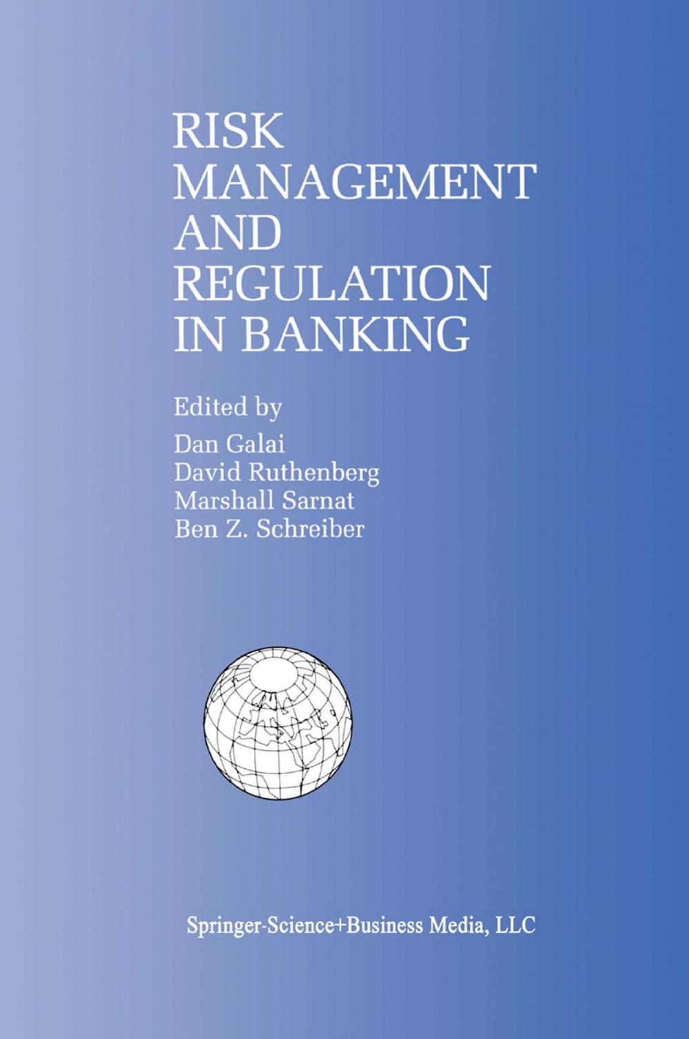 Big bigCover of Risk Management and Regulation in Banking