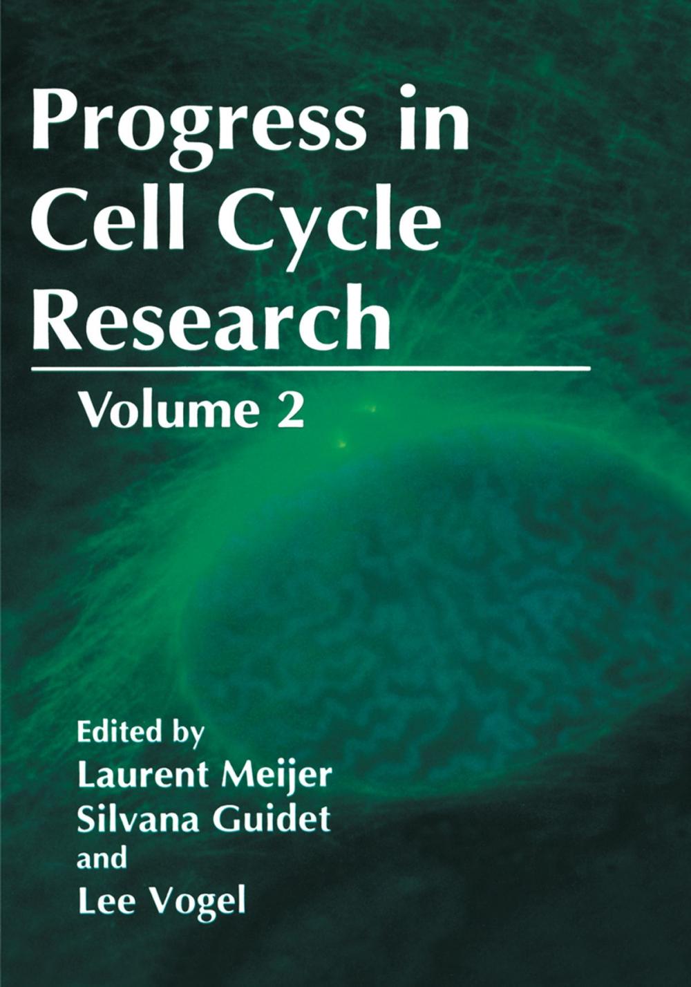 Big bigCover of Progress in Cell Cycle Research