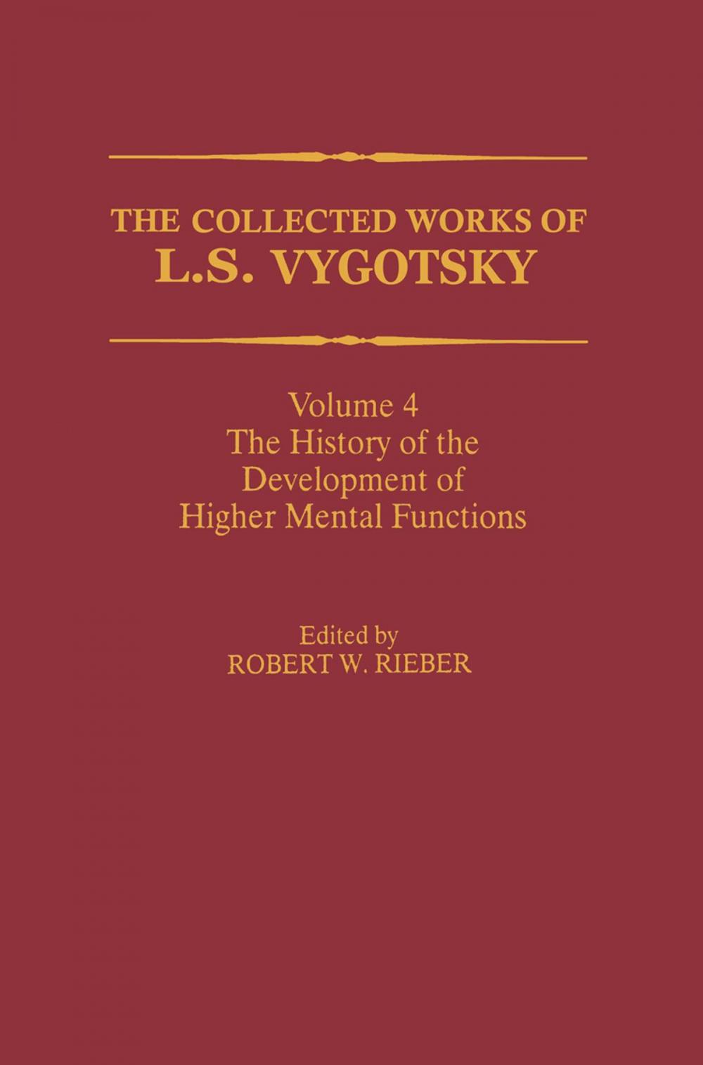 Big bigCover of The Collected Works of L. S. Vygotsky