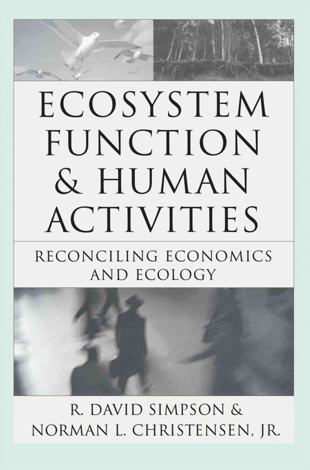 Big bigCover of Ecosystem Function & Human Activities