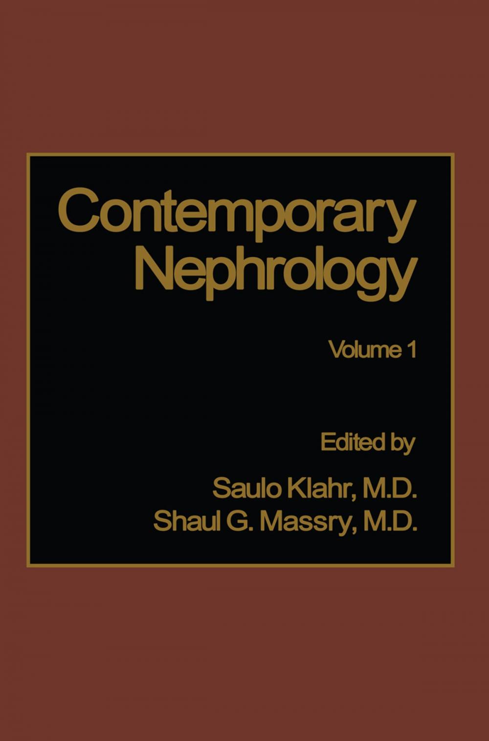 Big bigCover of Contemporary Nephrology