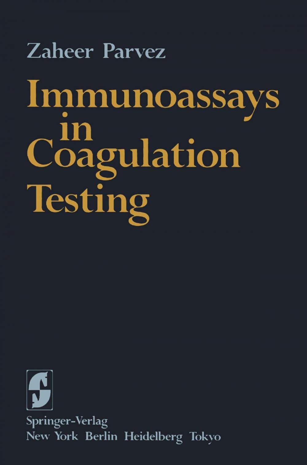 Big bigCover of Immunoassays in Coagulation Testing