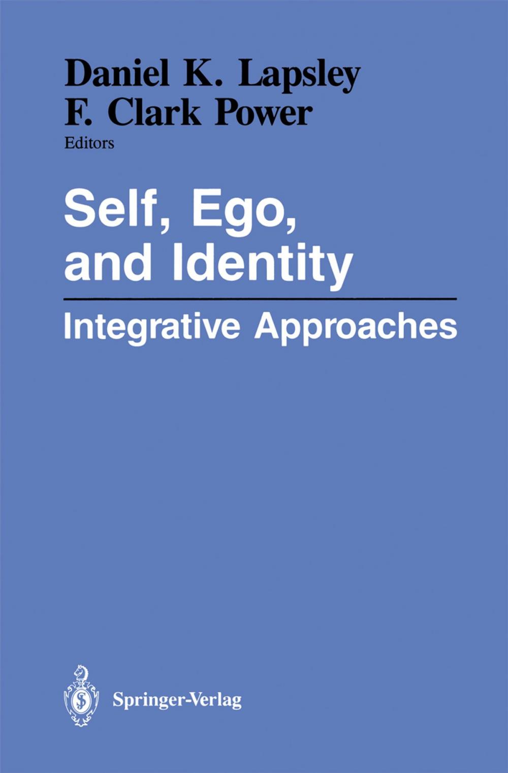 Big bigCover of Self, Ego, and Identity