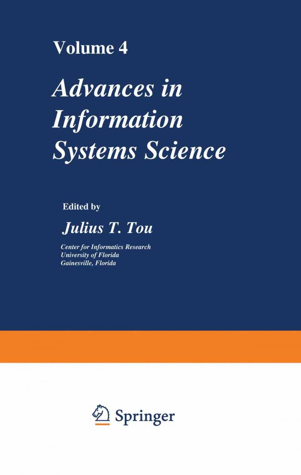 Big bigCover of Advances in Information Systems Science