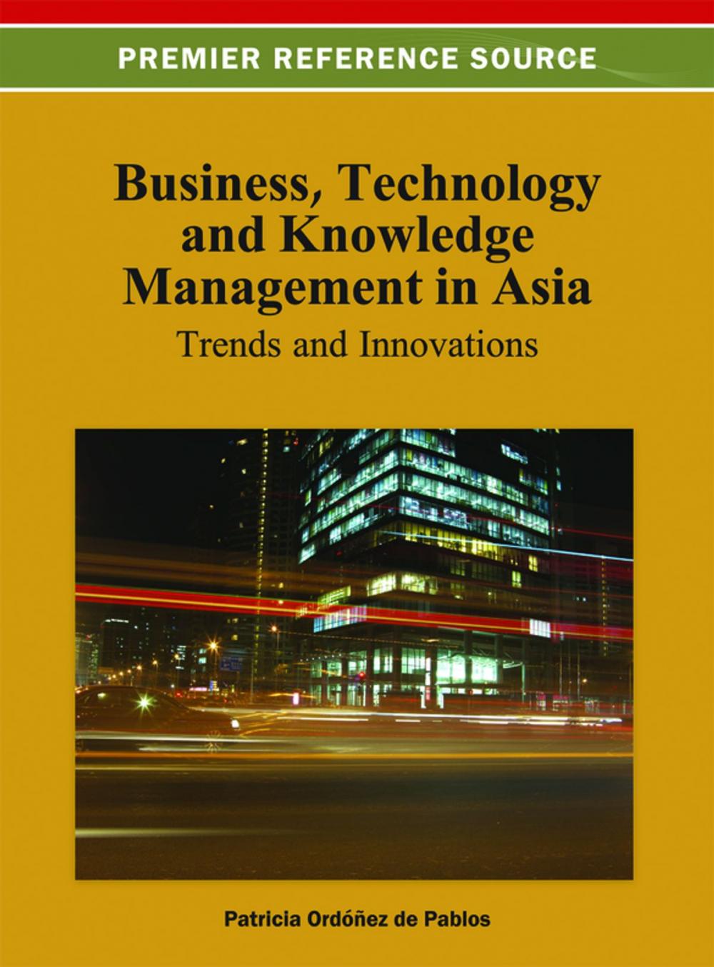 Big bigCover of Business, Technology, and Knowledge Management in Asia