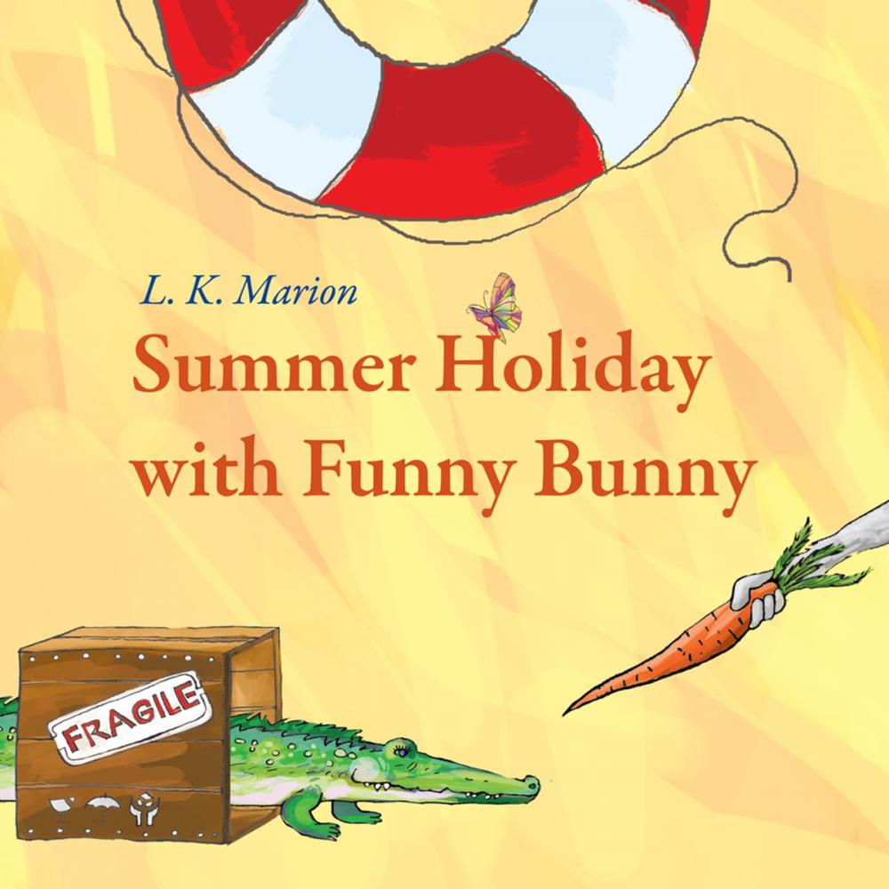 Big bigCover of Summer Holiday with Funny Bunny