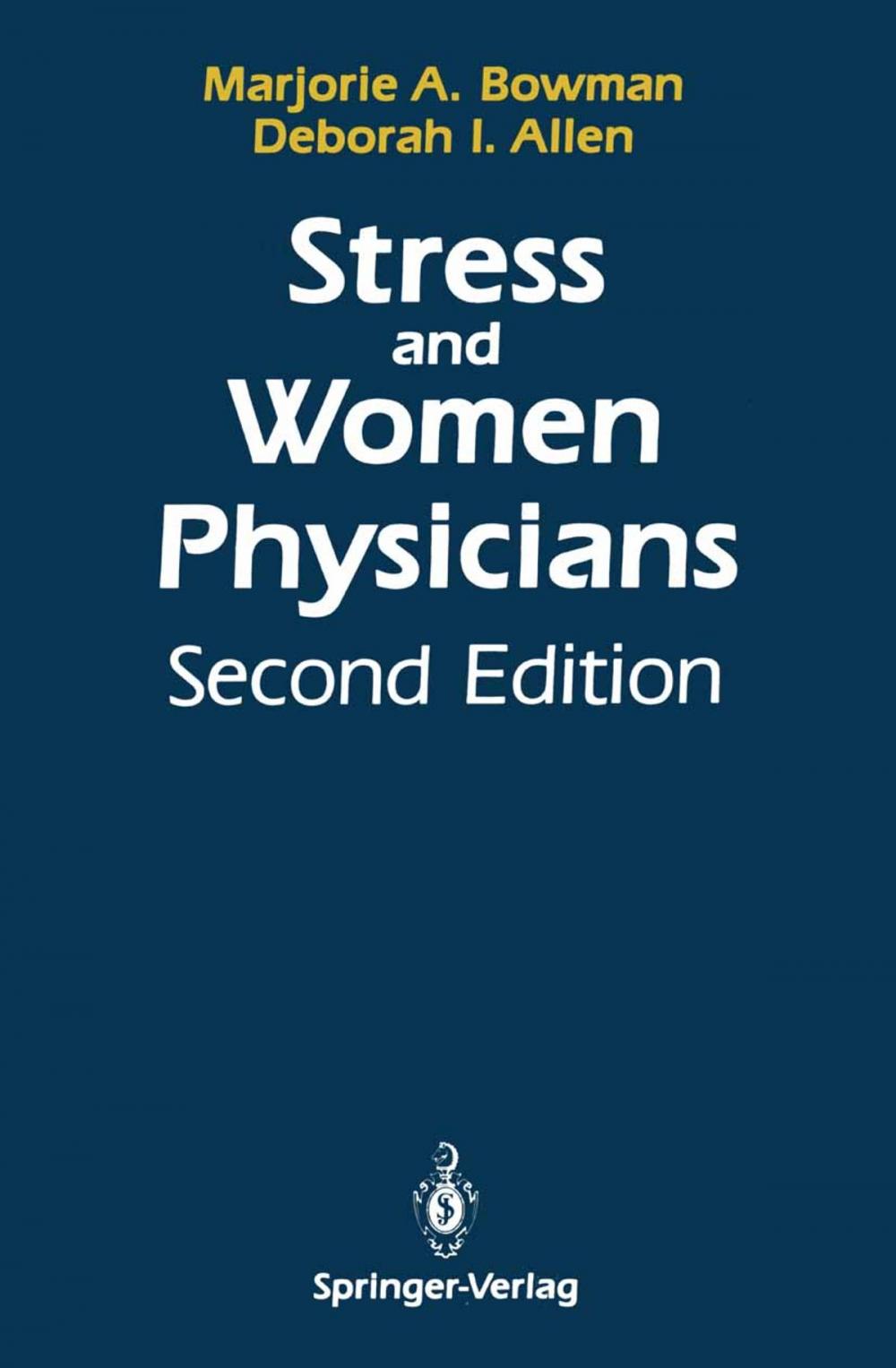 Big bigCover of Stress and Women Physicians