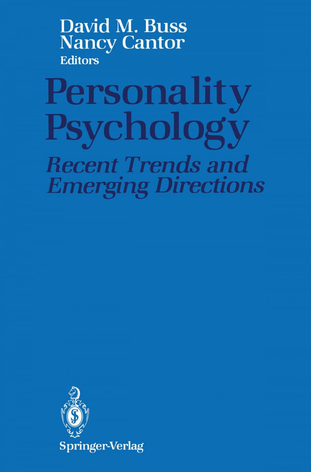 Big bigCover of Personality Psychology