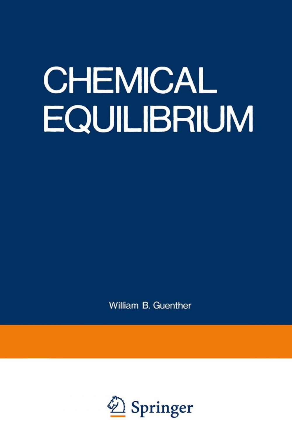 Big bigCover of Chemical Equilibrium