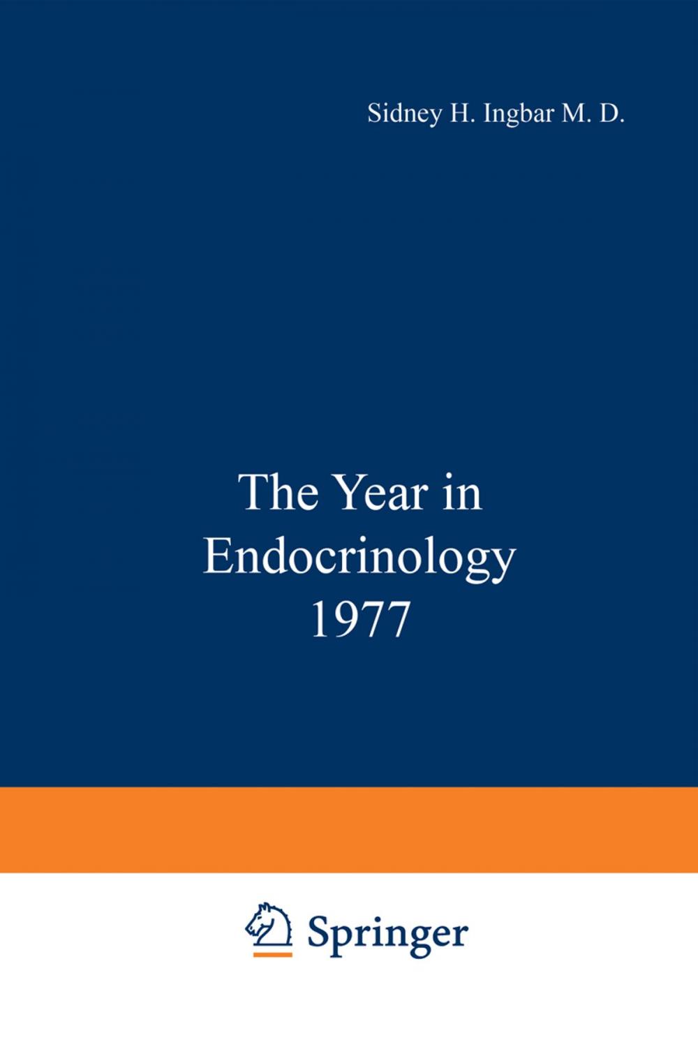 Big bigCover of The Year in Endocrinology 1977