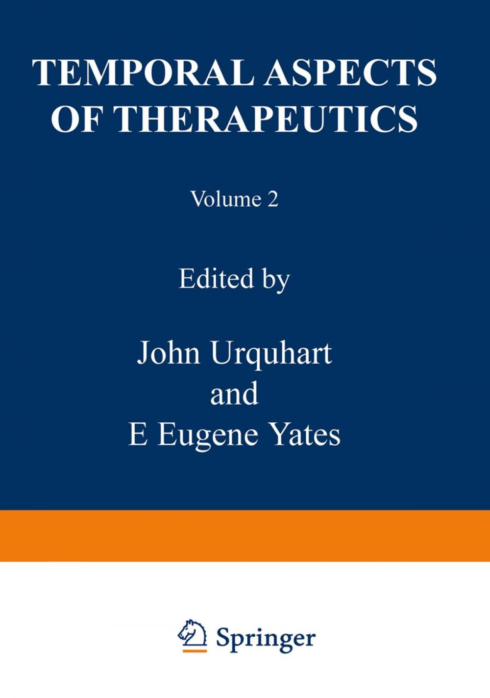 Big bigCover of Temporal Aspects of Therapeutics