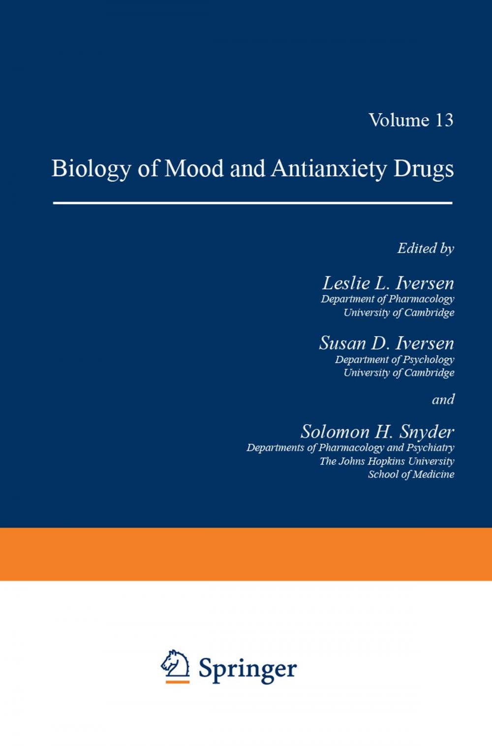 Big bigCover of Handbook of Psychopharmacology